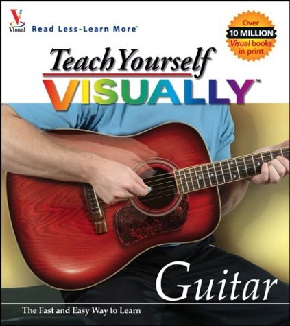 Book cover of Teach Yourself Visually Guitar by Ruth Maran