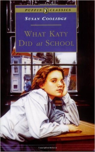 Book cover of What Katy Did at School by Susan Coolidge