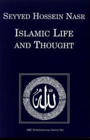 Book cover of Islamic Life And Thought by Seyyed Hossein Nasr