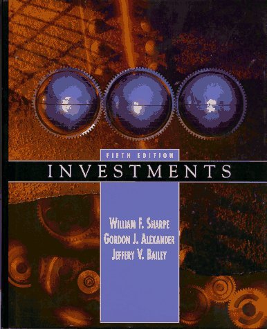 Book cover of Investments by William F. Sharpe