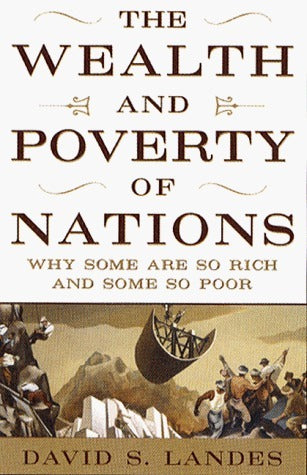 Book cover of The Wealth And Poverty Of Nations: Why Some Are So Rich And Some So Poor by David S. Landes