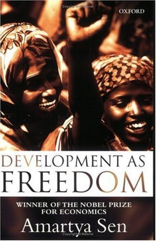 Book cover of Development As Freedom by Amartya Sen