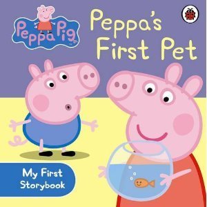 Book cover of Peppa's First Pet by Neville Astley