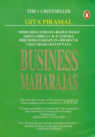 Book cover of Business Maharajas by Gita Piramal