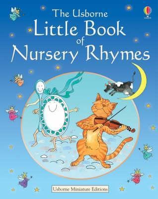 Book cover of The Usborne Little Book Of Nursery Rhymes by Caroline Hooper, Emma Danes