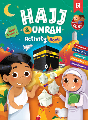 Book cover of Hajj & Umrah Activity Book (Big Kids) 2Nd Edition by Zaheer Khatri