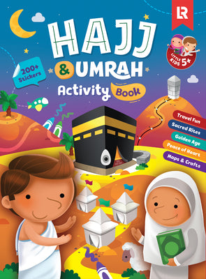 Book cover of Hajj & Umrah Activity Book (Little Kids) 2nd Edition by Zaheer Khatri