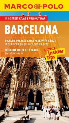 Book cover of Barcelona Marco Polo Guide by Dorothea Massmann, Kathleen Becker (Trans.)