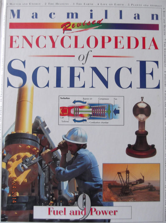 Book cover of The MacMillan Encyclopedia of Science by Andromeda, Clint Twist