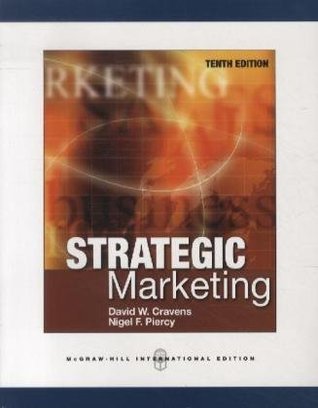 Book cover of Strategic Marketing by Piercy Nigel, Nigel F. Piercy