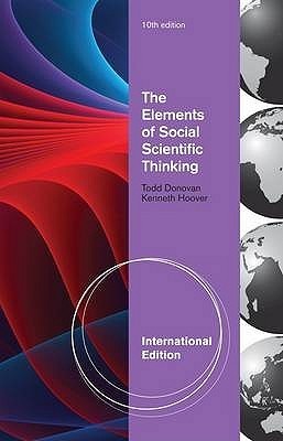 Book cover of The Elements of Social Scientific Thinking by Kenneth R. Hoover