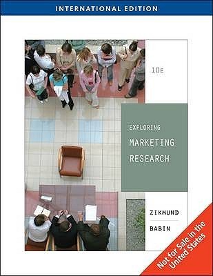 Book cover of Exploring Marketing Research by William G. Zikmund