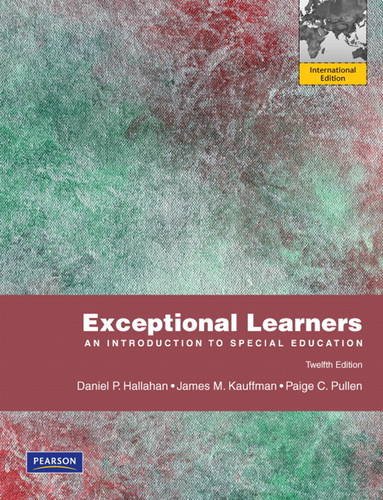 Book cover of Exceptional Learners: An Introduction To Special Education by Daniel P. Hallahan