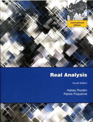 Book cover of Real Analysis by H.L. Royden