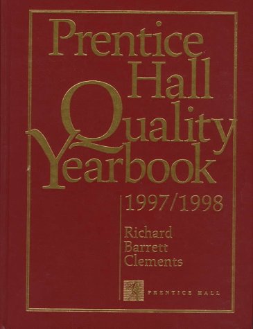 Book cover of Prentice Hall Quality Yearbook 1997/1998 by Richard Barrett Clements (Ed.)