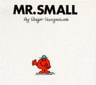 Book cover of Mr. Small by Roger Hargreaves
