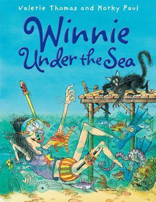 Book cover of Winnie Under The Sea by Valerie Thomas