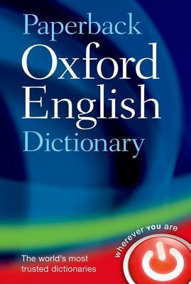 Book cover of Paperback Oxford English Dictionary by Oxford Dictionaries