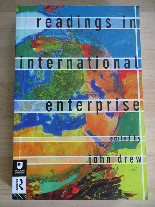 Book cover of Readings In International Enterprise by John M.L. Drew (Ed.)