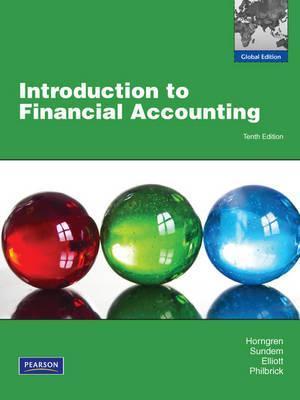 Book cover of Introduction To Financial Accounting: Global Edition by Charles T. Horngren