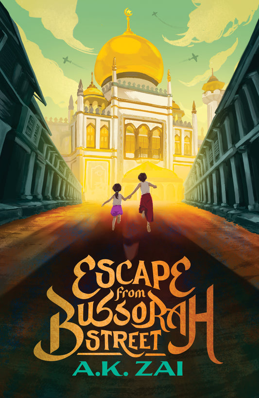 Book cover of Escape From Bussorah Street by A.K.  Zai