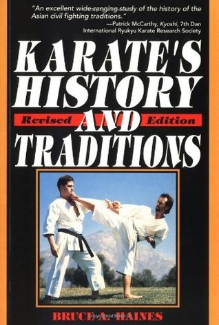 Book cover of Karate's History and Traditions by Bruce A. Haines