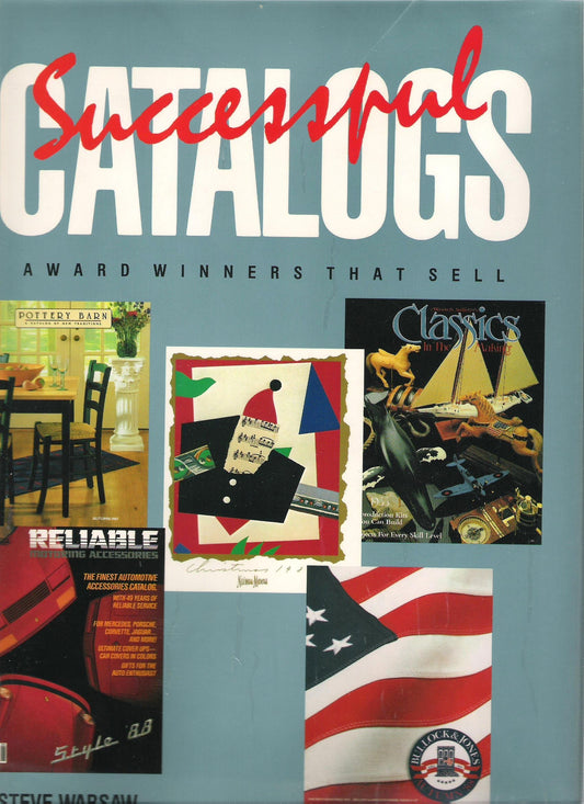 Book cover of Successful Catalogs by Steve Warsaw (Ed.)