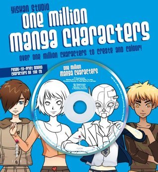 Book cover of One Million Manga Characters /Anglais by Yishan Li