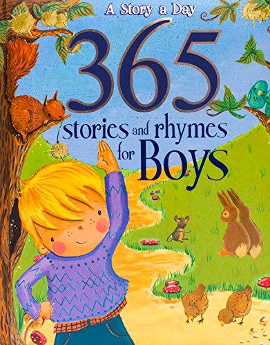 Book cover of 365 Stories And Rhymes For Boys by Parragon Books