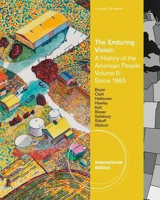 Book cover of The Enduring Vision: The Enduring Vision From 1865 Volume 2 by Paul S. Boyer