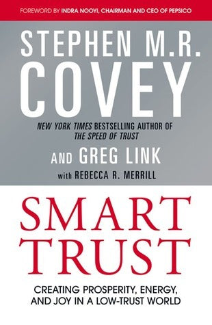 Book cover of Smart Trust by Stephen M.R. Covey
