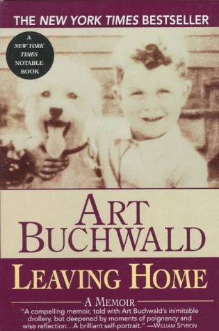 Book cover of Leaving Home by Art Buchwald, Judy Herbstman (Designed by)