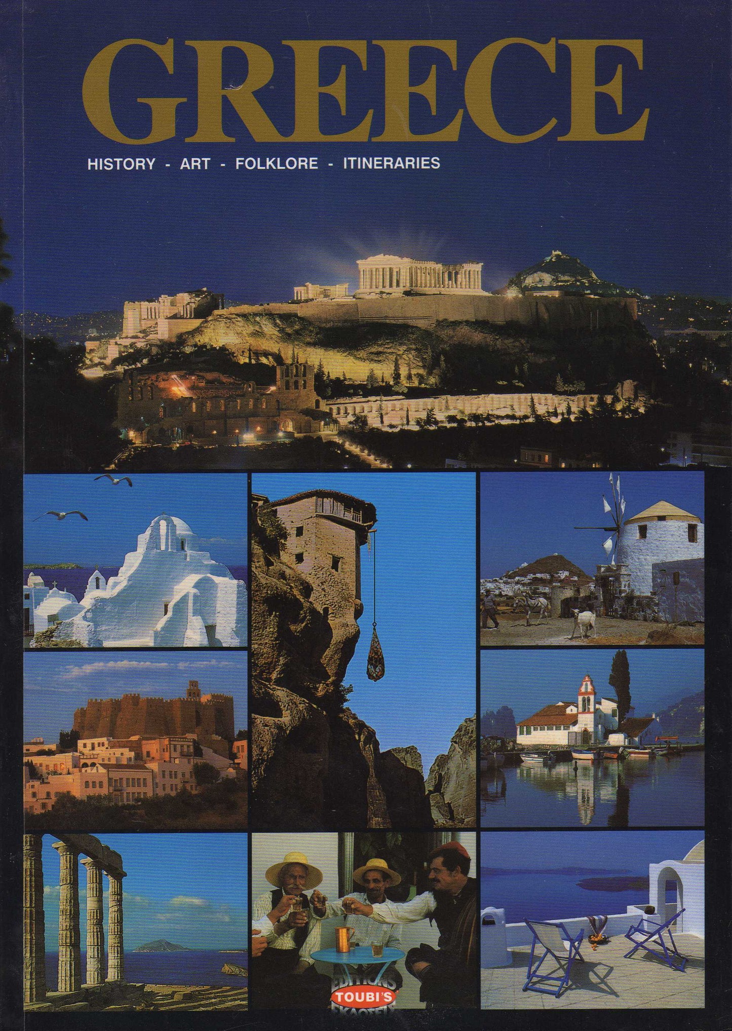 Book cover of Greece by Michalis Toubis S.A.