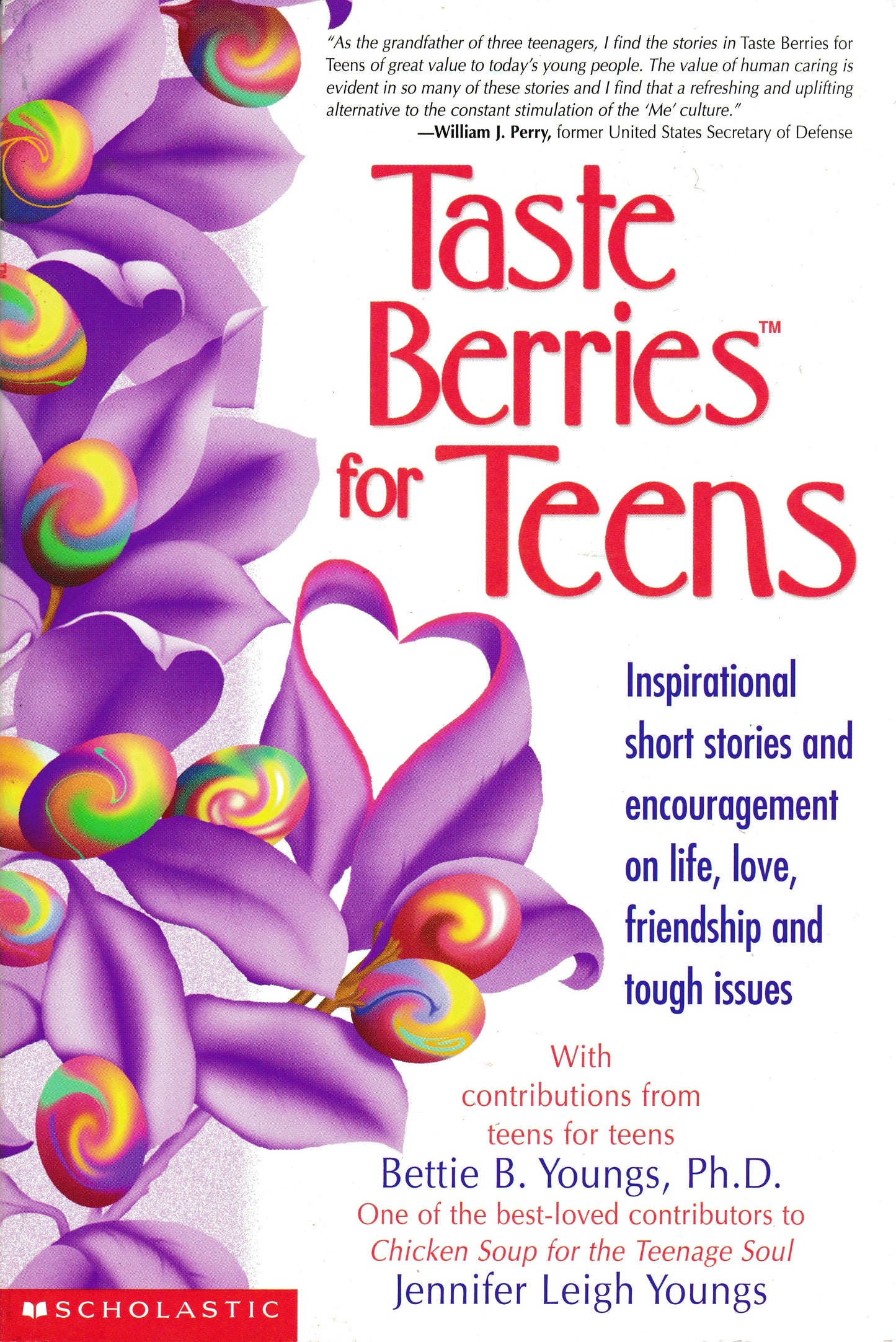 Book cover of Taste Berries For Teens by Bettie B. Youngs, Jennifer Leigh Youngs