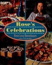 Book cover of Rose's Celebrations by Rose Levy Beranbaum
