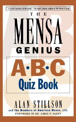 Book cover of Mensa Genius A-B-C Quiz Book by Alan Stillson