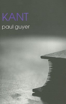 Book cover of Kant by Paul Guyer