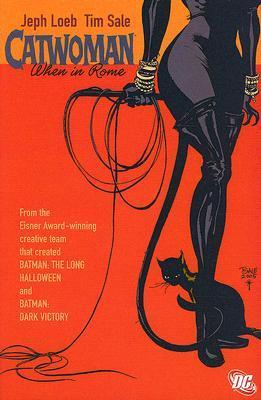 Book cover of Catwoman: When in Rome by Jeph Loeb, Tim Sale (Illus.)