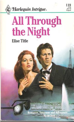 Book cover of All Through The Night by Elise Title