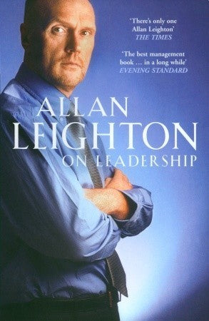 Book cover of On Leadership by Allan Leighton