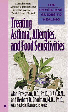 Book cover of Treating Asthma, Allergies, and Food Sensitivities by Alan H. Pressman
