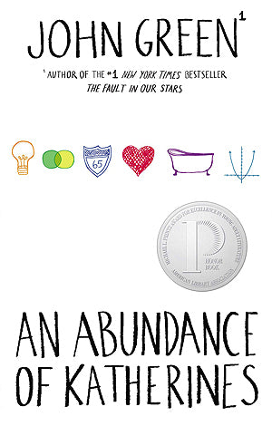 Book cover of An Abundance Of Katherines by John Green