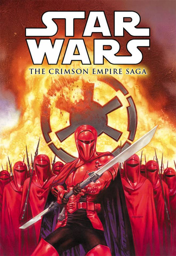 Book cover of Star Wars: The Crimson Empire Saga by Mike Richardson, Randy Stradley