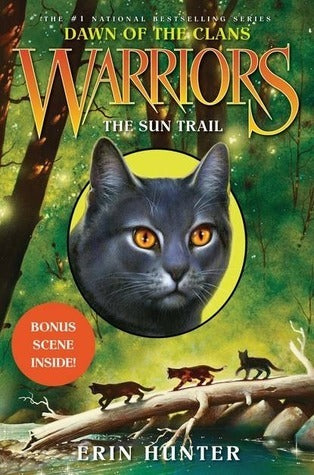 Book cover of The Sun Trail by Erin Hunter
