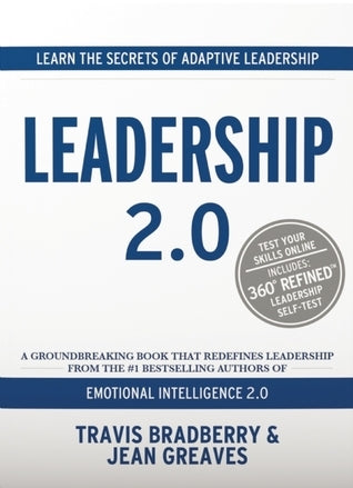 Book cover of Leadership 2.0 by Travis Bradberry, Jean Greaves