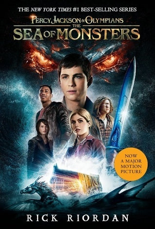 Book cover of The Sea Of Monsters by Rick Riordan