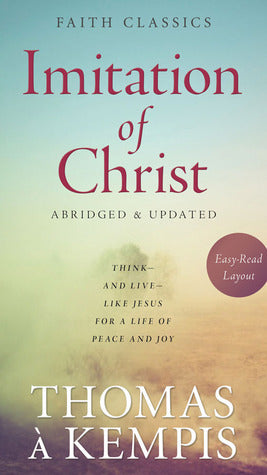 Book cover of The Imitation of Christ by Thomas a Kempis
