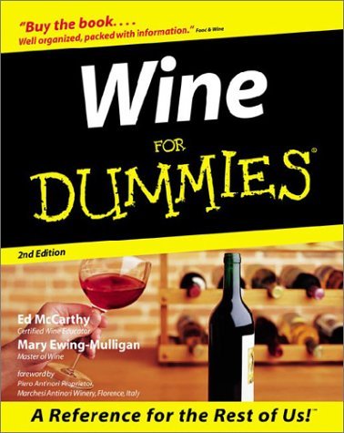 Book cover of Wine For Dummies by McCarthy, Mary Ewing-Mulligan