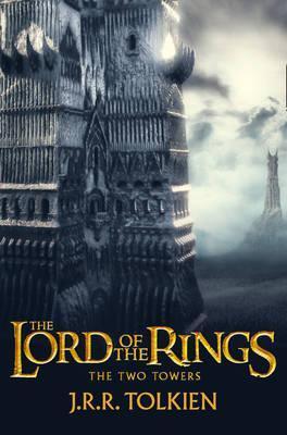 Book cover of The Two Towers by J.R.R. Tolkien