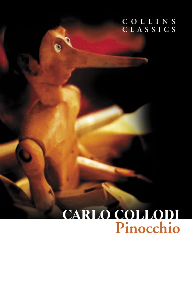 Book cover of Pinocchio by Carlo Collodi